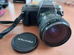 Pentax P30t incl Pentax 28-80 mm, Pentax 70-200 mm, flitser, Ophalen of Verzenden, Zo goed als nieuw, Spiegelreflex, Pentax