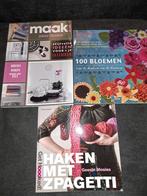 3 leuke haakboeken/handwerkboeken, Ophalen of Verzenden, Zo goed als nieuw, Breien of Haken, Patroon of Boek