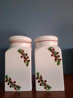 Twee Cranberry Terschelling voorraadpotten, Huis en Inrichting, Keuken | Servies, Keramiek, Overige typen, Ophalen of Verzenden
