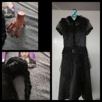 Carnaval kostuum Wednesday- jurk,pruik maat 120-130, Kinderen en Baby's, Carnavalskleding en Verkleedspullen, Ophalen of Verzenden