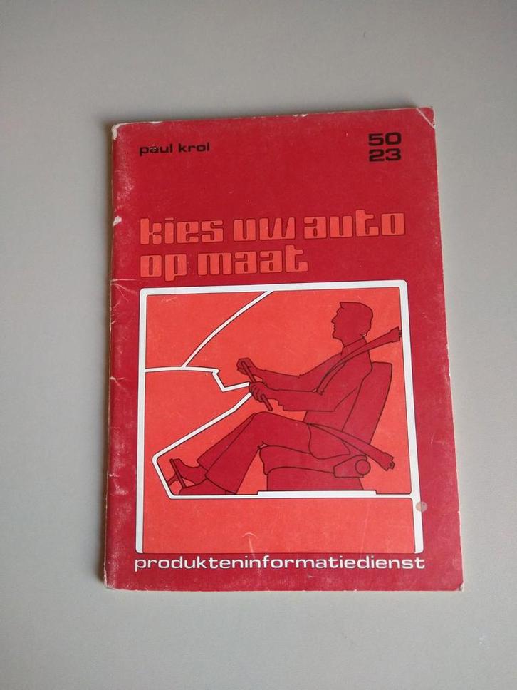Kies uw auto op maat - Paul Krol, Boeken, Auto's | Boeken, Gelezen, Algemeen, Ophalen of Verzenden