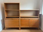 Zweedse vintage wandkasten Kinnarps, Huis en Inrichting, Ophalen, 25 tot 50 cm, Minder dan 150 cm, 150 tot 200 cm