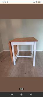 PINNTORP Klaptafel - Lichtbruin/Wit, Ophalen of Verzenden