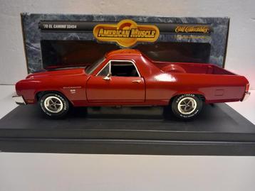 Chevrolet El Camino pick up rood of blauw ETTL  metal 1:18 K beschikbaar voor biedingen