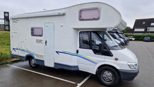 Camper Ford Chausson Flash 03 6/7-persoons stapelbed trigano, Caravans en Kamperen, Campers, Particulier, tot en met 6, Integraal