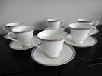 6 Wedgwood kop en schotels Palatia, Nieuw, Ophalen of Verzenden, Wedgwood, Kop(pen) en/of Schotel(s)