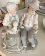 Oma en Opa Beeldje - Zeer Gedetailleerd, Ophalen of Verzenden