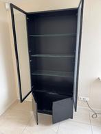 Vitrinekast piano zwart ***prijs verlaagd***, Huis en Inrichting, Ophalen, Gebruikt, Modern strak, Meerdere deuren