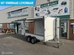 Verkoopwagen gesloten zijklep zijdeur nieuw 300x150x180, Auto diversen, Aanhangers en Bagagewagens, Nieuw