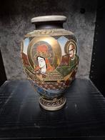 Oosterse vaas satsuma Meiji periode  1890/1910, Ophalen of Verzenden