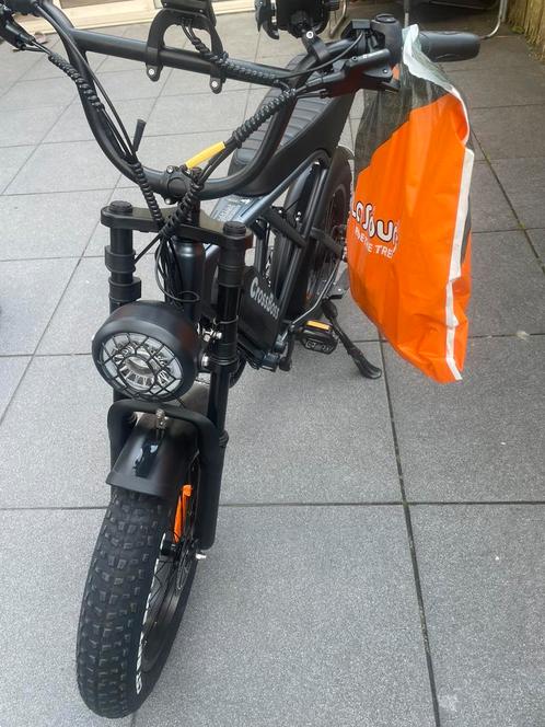 Crossboss fatbike ouxi v8 la souris, Fietsen en Brommers, Elektrische fietsen, Nieuw, Overige merken, 59 cm of meer, 50 km per accu of meer