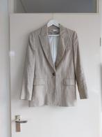 Zara nieuwe linnen blazer jasje oversized Xs S beige, Beige, Maat 34 (XS) of kleiner, Ophalen of Verzenden, Zo goed als nieuw
