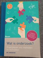 Wat is onderzoek? Nel Verhoeven - 6e druk, Zo goed als nieuw, Nel Verhoeven, Gamma, HBO