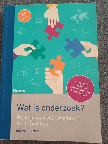 Wat is onderzoek? Nel Verhoeven - 6e druk beschikbaar voor biedingen