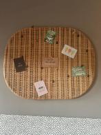 Bamboe wandpaneel headboard of fotobord, Huis en Inrichting, Woonaccessoires | Memoborden, Zo goed als nieuw, Ophalen