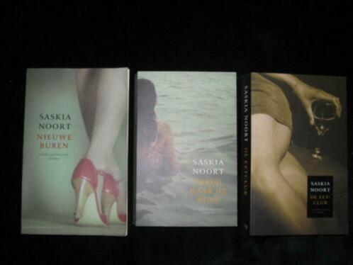 saskia Noort 4 x: koorts eetclub verbouwing afgunst, Boeken, Thrillers, Zo goed als nieuw, Nederland, Ophalen of Verzenden