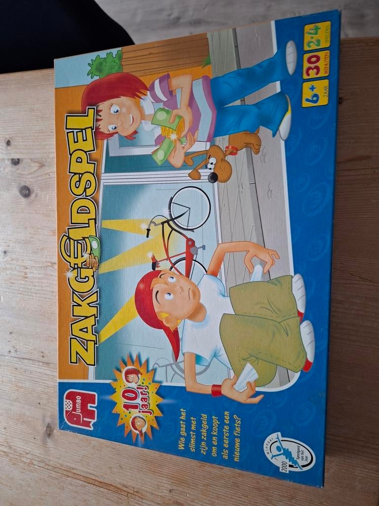 Zakgeldspel, Ophalen, Gebruikt