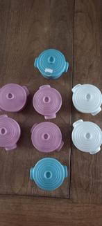 EMILE HENRY VINTAGE COCOTTE ROZE/BLEU/OFFWHITE 8 STUKS, Ophalen of Verzenden, Nieuw, Keramiek, Overige stijlen