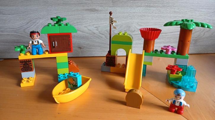 Duplo Jake 10512 en 10513, Kinderen en Baby's, Speelgoed | Duplo en Lego, Gebruikt, Duplo, Complete set, Ophalen of Verzenden