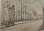 Zeist ... Slotlaan ..., Antiek en Kunst, Kunst | Tekeningen en Foto's, Ophalen of Verzenden