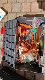 gereedschaps kist met oud gereedschap, Ophalen of Verzenden, Gevuld, Gebruikt