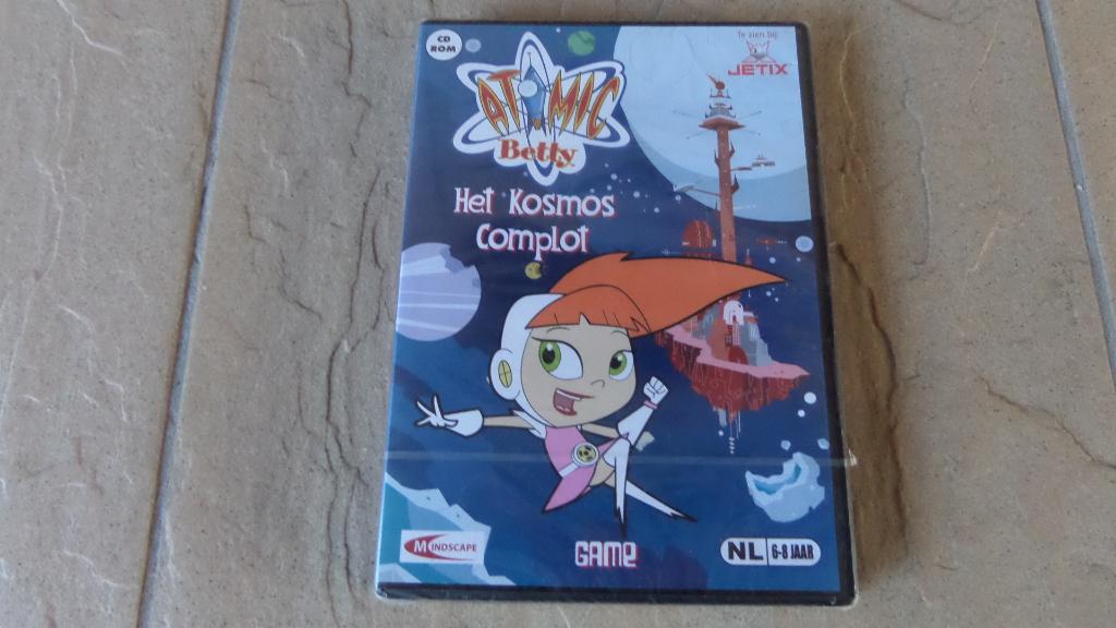 CD rom Atomic Betty met het Kosmos complot 6-8 jr software, Ophalen of Verzenden, Nieuw, Overige typen