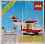 Lego Vintage '81 - Rode Kruis Helicopter - 6691, Ophalen of Verzenden, Gebruikt, Complete set, Lego