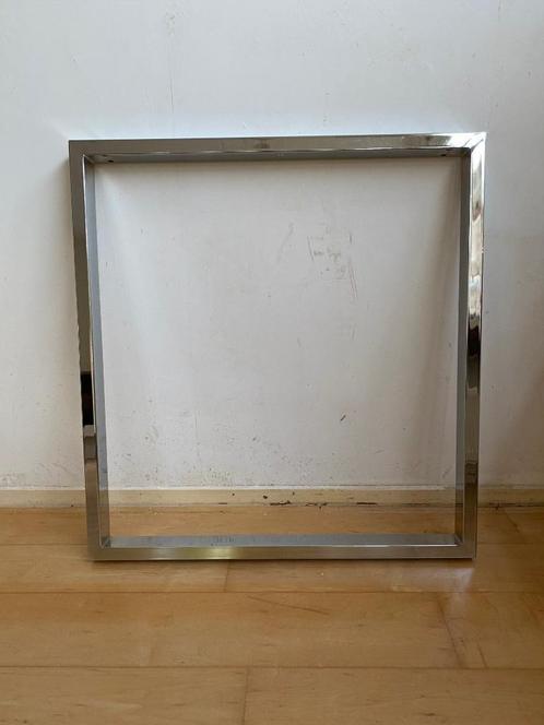 metalen frame chroom zilverkleurig onderdeel bureau of tafel, Doe-het-zelf en Verbouw, Metalen, Nieuw, Overige metalen, Ophalen of Verzenden