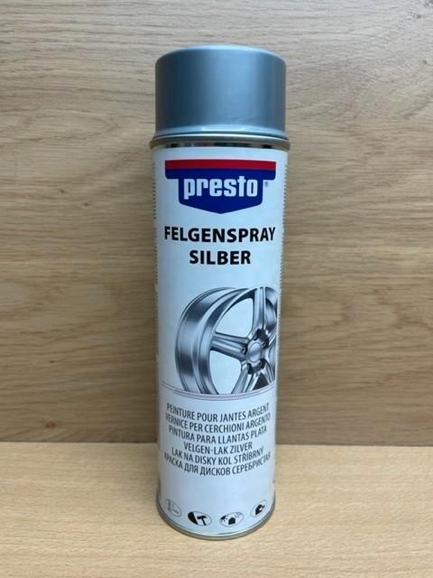 Presto velgenspray zilver 500ml., Auto diversen, Onderhoudsmiddelen, Ophalen of Verzenden