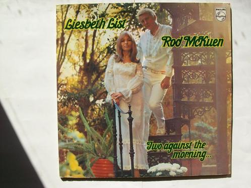 lp LIESBERT LIST & ROD McKUEN - Two Against the Morning....., Cd's en Dvd's, Vinyl | Pop, Gebruikt, 1960 tot 1980, 12 inch, Ophalen of Verzenden
