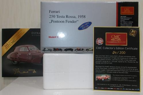 "20ste Jubileum" pakket van CMC met FERRARI 250 Testa Rossa, Hobby en Vrije tijd, Modelauto's | 1:18, Nieuw, Auto, Overige merken