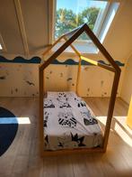 Bedhuisje - peuterbed inclusief matras en beddengoed, Ophalen, 85 tot 100 cm, Zo goed als nieuw, Matras