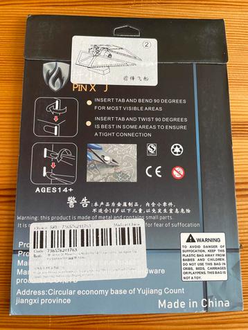 Metalen Modelbouwset - PIN X J Star Wars beschikbaar voor biedingen