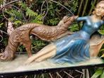 Prachtig Art Deco sculptuur (1e helft vorige eeuw) brocante, Ophalen of Verzenden