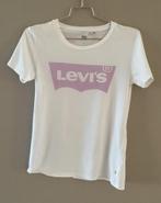 Leuk wit T-shirt van Levi’s in maat XS, Wit, Ophalen of Verzenden, Zo goed als nieuw, Korte mouw
