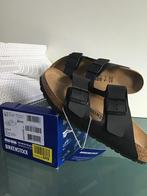 GRATIS VERZENDEN | BIRKENSTOCK Nieuwe zwarte slippers 41, Slippers, Verzenden, Zwart, Nieuw