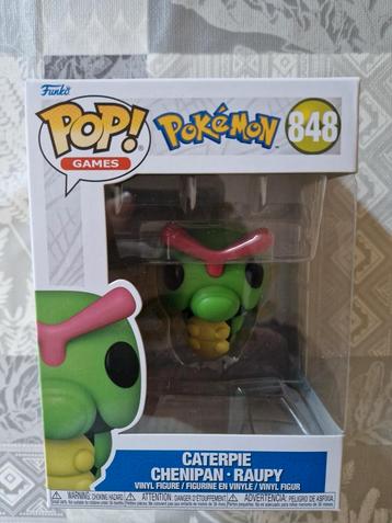 Funko pop caterpie nr 848 pokemon  beschikbaar voor biedingen