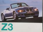 BMW Z3 1.8 & 1.9 & 2.8 & M Roadster Brochure, Boeken, Auto's | Folders en Tijdschriften, BMW, Zo goed als nieuw, Verzenden