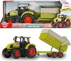 Dickie Toys: Claas Tractor & Aanhangwagen 57 cm, ., Nieuw, Ophalen of Verzenden, .