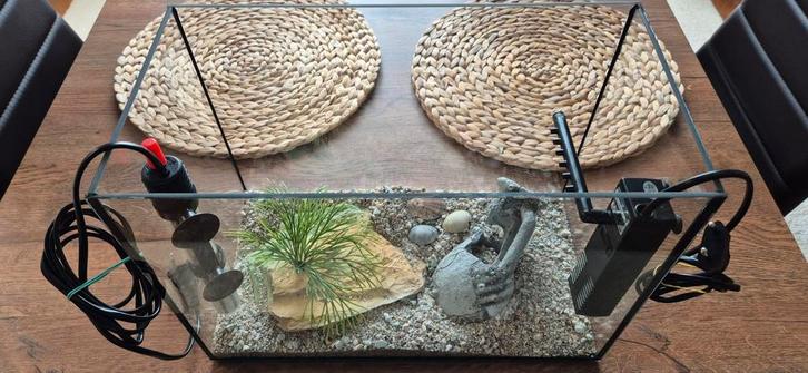 Aquarium 20l, Dieren en Toebehoren, Vissen | Aquaria en Toebehoren, Zo goed als nieuw, Leeg aquarium, Ophalen