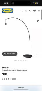 Gebogen staande lampenvoet, Huis en Inrichting, Lampen | Vloerlampen, Ophalen, 150 tot 200 cm