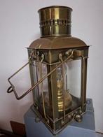 Messing Scheepslamp / Trawlerlamp, Ophalen of Verzenden