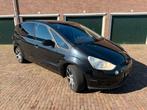 Ford S-Max 2.5 20V Turbo 162KW 2008 Zwart, Auto's, Ford, Voorwielaandrijving, 7 stoelen, Handgeschakeld, Parkeersensor