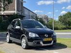 Volkswagen Polo 1.4-16V Cross | Airco | Trekhaak | Cruise Co, Voorwielaandrijving, Metallic lak, Gebruikt, Zwart