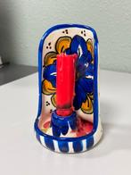 Antieke keramische kandelaar, Mexicaanse Spaanse oorsprong, Antiek en Kunst, Ophalen of Verzenden, Keramiek of Aardewerk