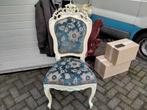 Stoel barok met stof., Huis en Inrichting, Stoelen, Ophalen of Verzenden, Zo goed als nieuw, Stof, Eén