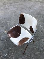 Castelli Axis 106 stoel met koeienhuid bekleed, Huis en Inrichting, Stoelen, Ophalen of Verzenden, Gebruikt, Eén