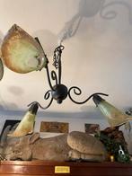Hanglamp in art-nouveau stijl, Ophalen, 50 tot 75 cm, X, Metaal