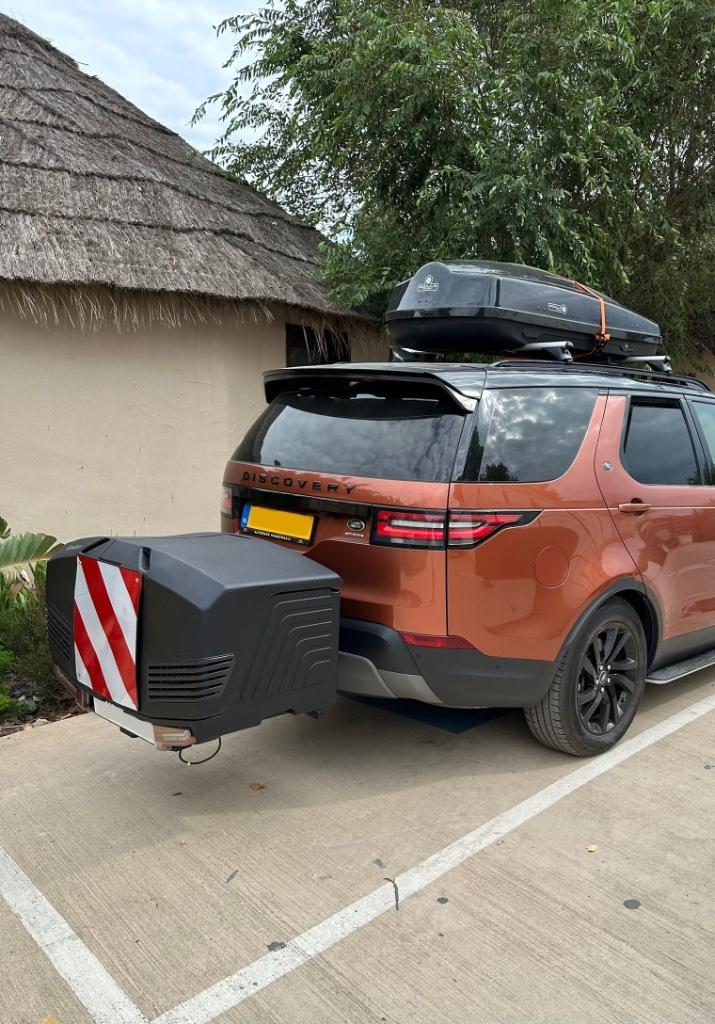 towbox v3 trekhaak koffer TE HUUR Eindhoven, Auto diversen, Dakkoffers, Nieuw, Ophalen