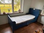 Meegroei bed ikea, blauw, Huis en Inrichting, Ophalen, Verstelbaar, Eenpersoons, Blauw